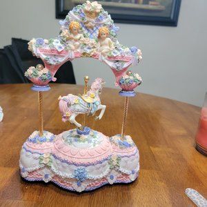 Vintage antique carousel